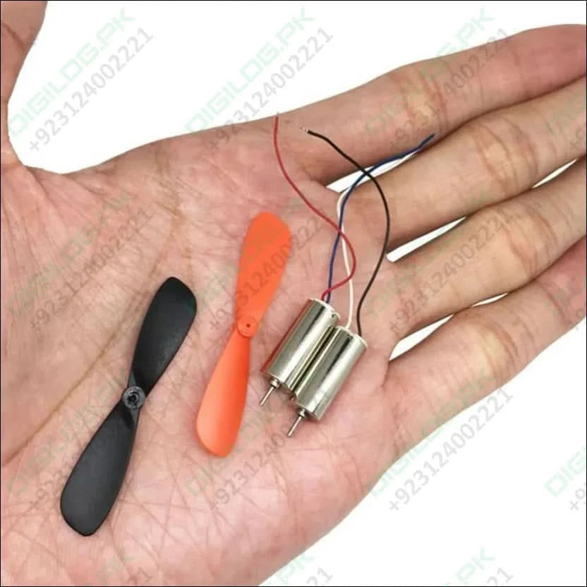 Helicopter Coreless Micro Dc Motor With Propeller