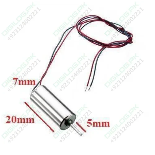 Helicopter Coreless Micro Dc Motor With Propeller