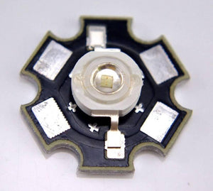 High Power Uv Led Chip 3w Purple Ultraviolet Bulb Lamp 1