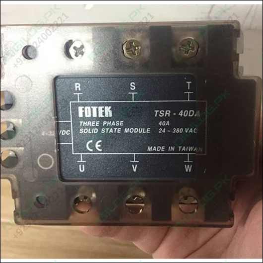 Fotek/tsr-40da Three-phase Solid State Relay 40a Dc Control