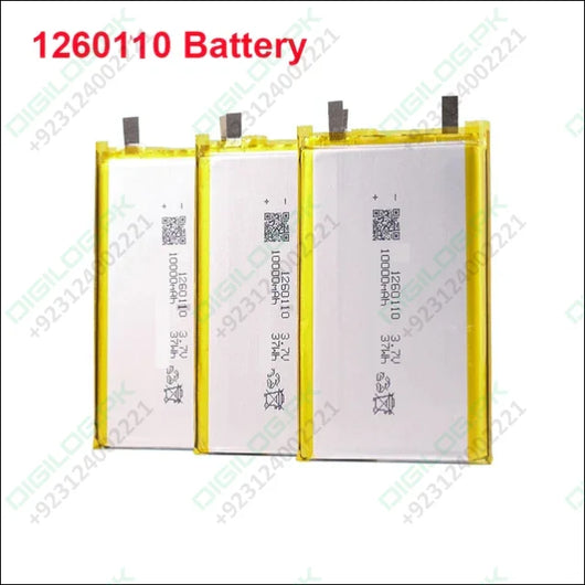 High Qulity 3.7v 10000mah 1260110 Polymer Lithium Ion