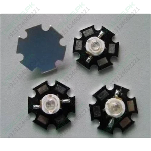 High Power Uv Led Chip 3w Purple Ultraviolet Bulb Lamp 1