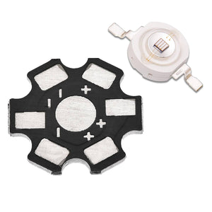 High Power Uv Led Chip 3w Purple Ultraviolet Bulb Lamp 1