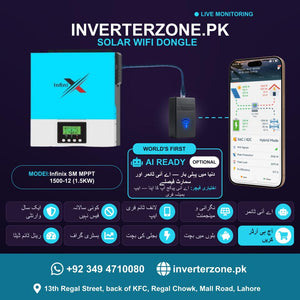 Infinix SM MPPT 1500-12 (1.5KW) Solar WiFi Dongle - Real-Time Solar Monitoring