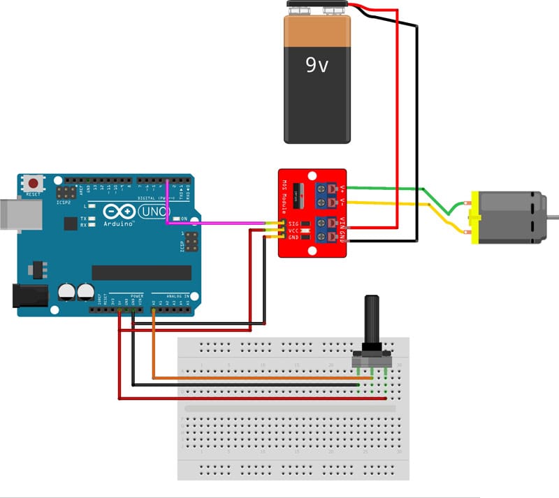 IRF520 MOSFET Driver Module For Arduino in Pakistan - Digilog.pk