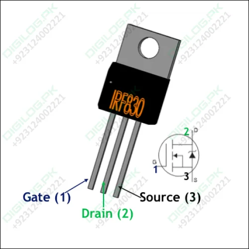 IRF830 N-CHANNEL MOSFET