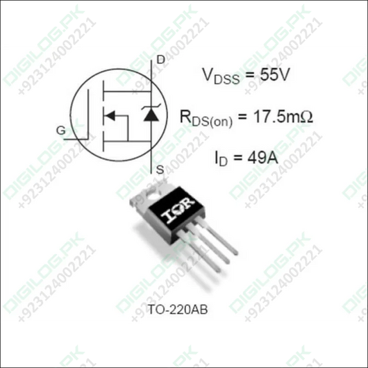 Irfz44n Power Mosfet Refurb