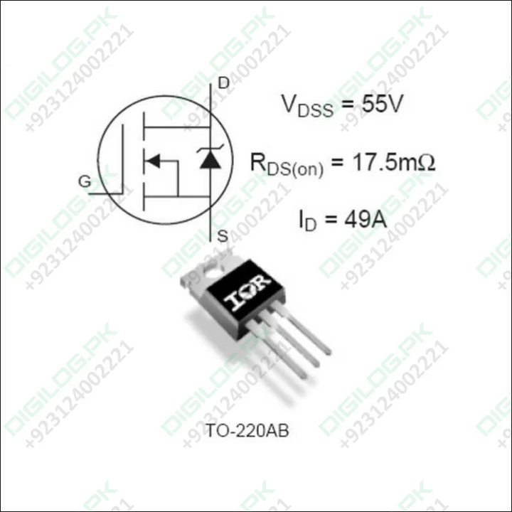 Irfz44n Power Mosfet Refurb