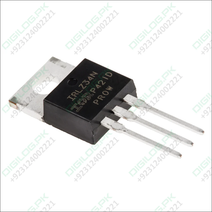 IRLZ34N N Channel MOSFET – 55V 30A Logic Level TO 220 Power Transistor MOSFET