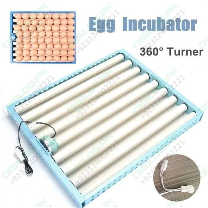 80 Eggs Rolling Tray For Incubator With 220v Motor