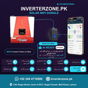 Inverex Yukon II 3.5 KW Solar WiFi Dongle - Real-Time Solar Monitoring