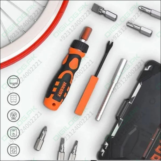 Jakemy 48 In 1 Portable Ratchet Handle Screwdriver Set Tool