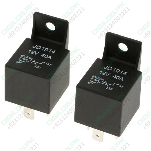 Jd1914 12v 40amp Car Relay Spdt 5 Pins 5p Waterproof Bike