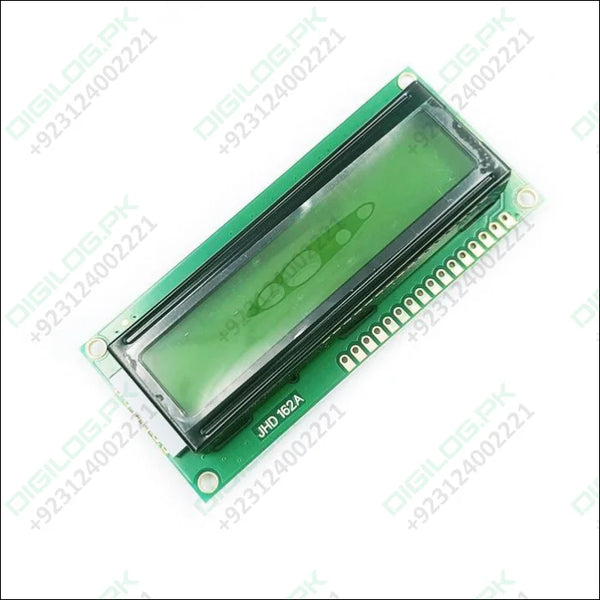 Original Jhd Green 1602 Lcd 16x2 Character Arduino Display