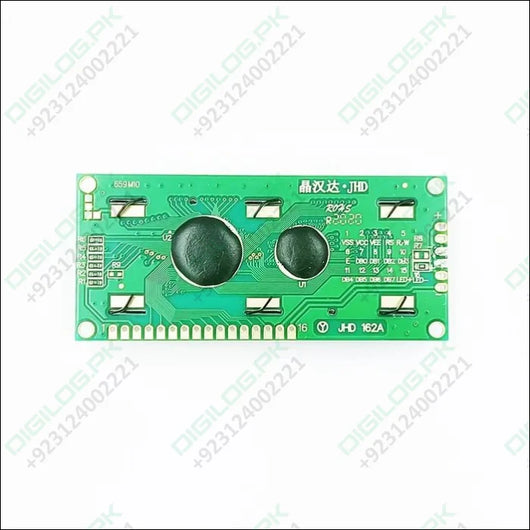 Original Jhd Green 1602 Lcd 16x2 Character Arduino Display