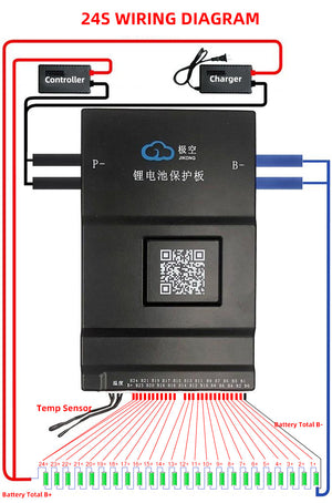 JIKONG JK-BD6A24S-10P JK Smart Active Balance BMS Board 7S-24S 100A 0.6A Balancing Current In Pakistan
