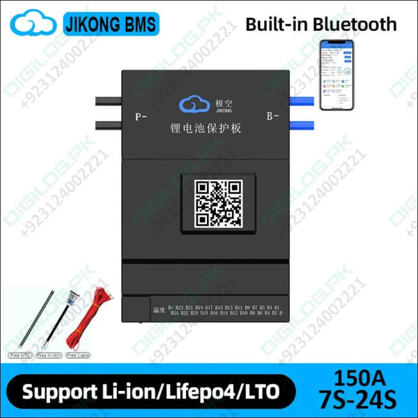 JIKONG BMS JK-B1A20S15P JK-B1A24S15P 8S/24S 150A Li-Ion LiFePo4 LTO Batteries BMS Smart Active BMS