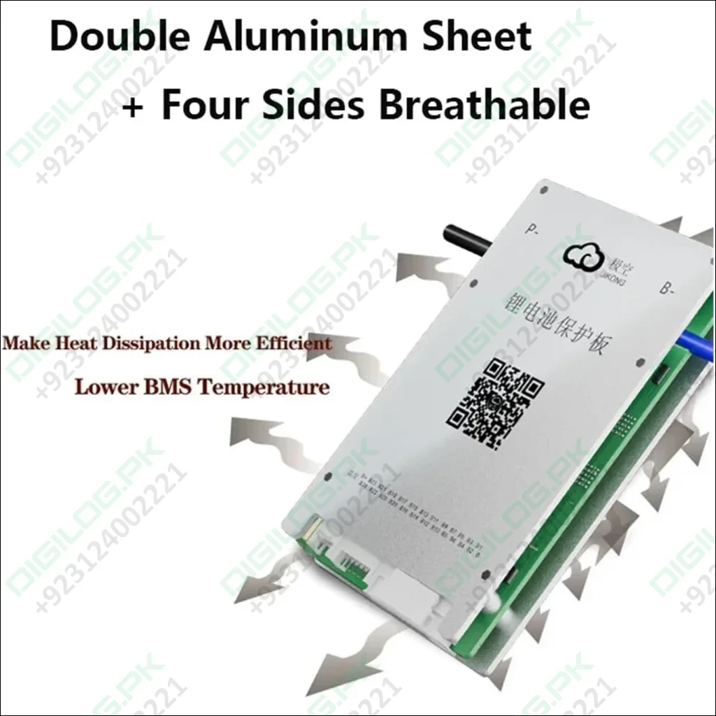 JK 24S 40A Smart BMS with 400mA