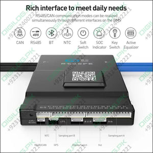 JKBMS BD6A20S10P 7S-20S Active Balance BMS Balance Current 0.6A Continuous Current 100A Lifepo4 li-ion LTO Battery