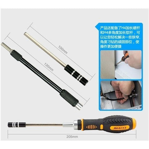 Jakemy Professional 73-in-1 Interchangeable Hardware Tools