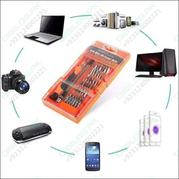 Jakemy 54 In 1 Mini Bits Screwdriver Set Repair Tool Kit