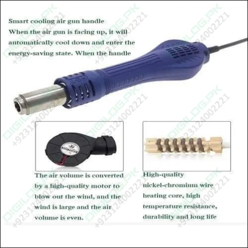 Kada903d Kada 903d Digital Hot Air Gun Soldering Iron Smd