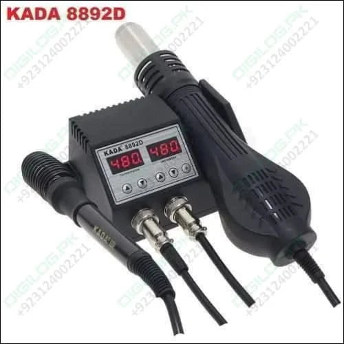Kada Digital Smd Rework Station 8892d 2 In 1 Hot Air Gun