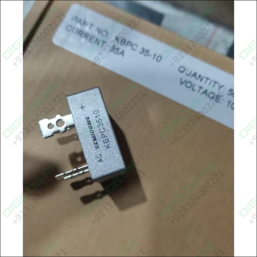 Kbpc3510 Bridge Rectifier Diode - Single Phase Metal Case