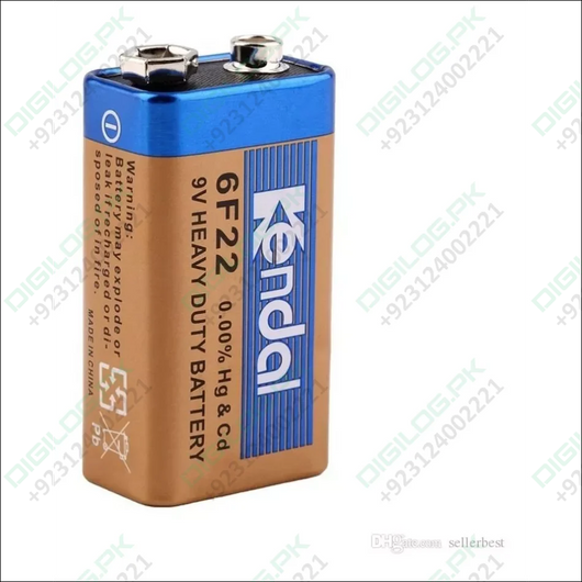 Kendal 6f22 9v Heavy Duty Battery | Best Price In Pakistan