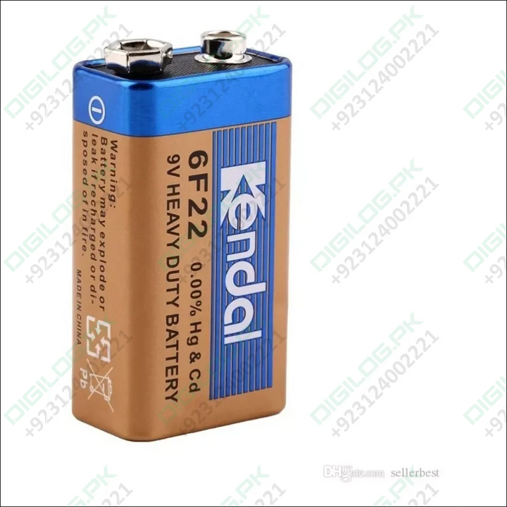 Kendal 6f22 9v Heavy Duty Battery | Best Price In Pakistan