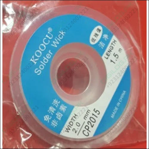 KOOCH CP-2015 2.0mm 1.5m Solder Wick Desoldering Wire