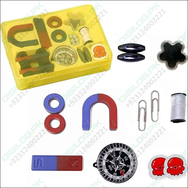 Kids STEM School Learning Magnet Power Kit - Science Experiment D