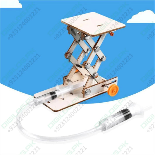 Kids Diy Hydraulic Lift Table Model Scientific Experiment