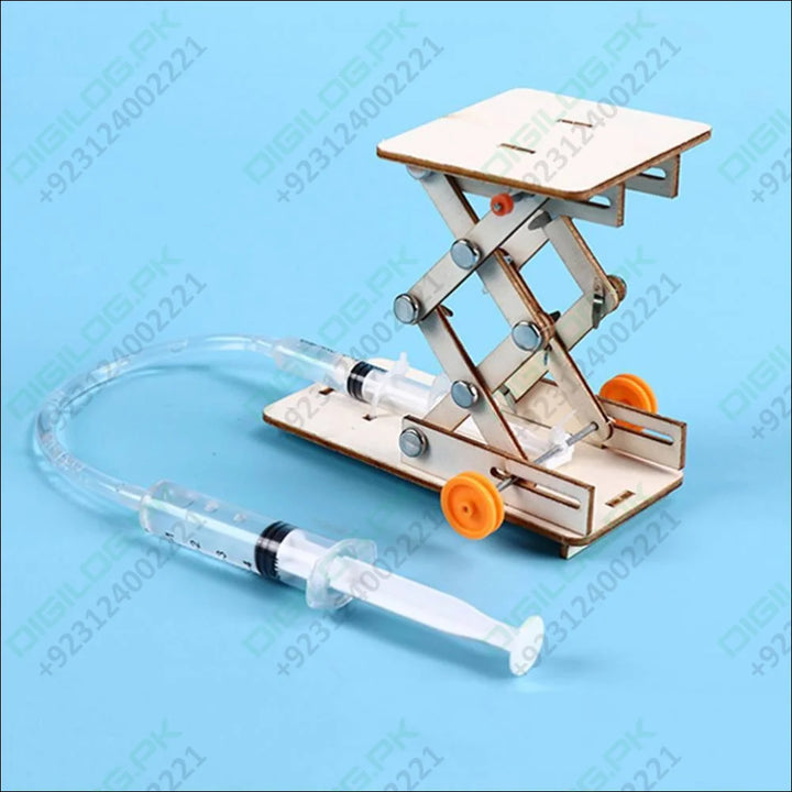 Kids Diy Hydraulic Lift Table Model Scientific Experiment