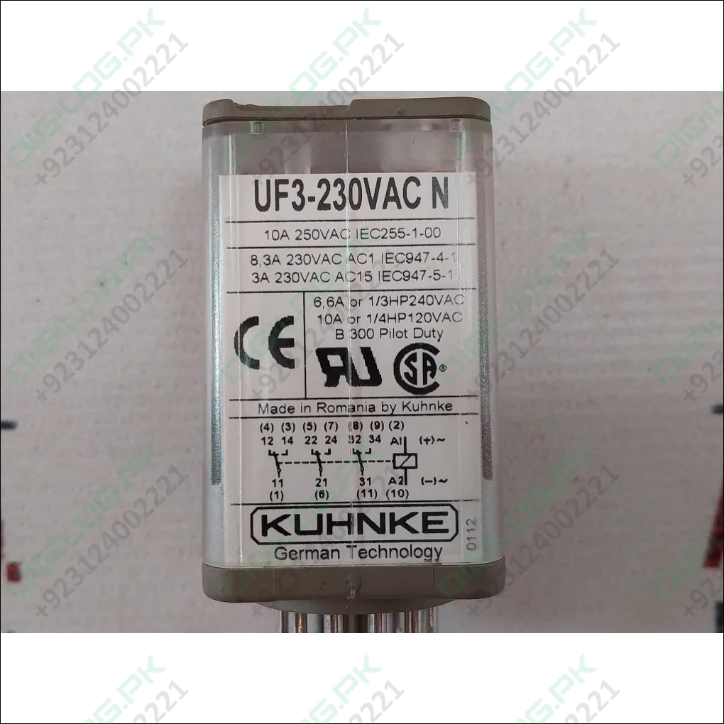Kuhnke relays UF3B-24VDC N 24V