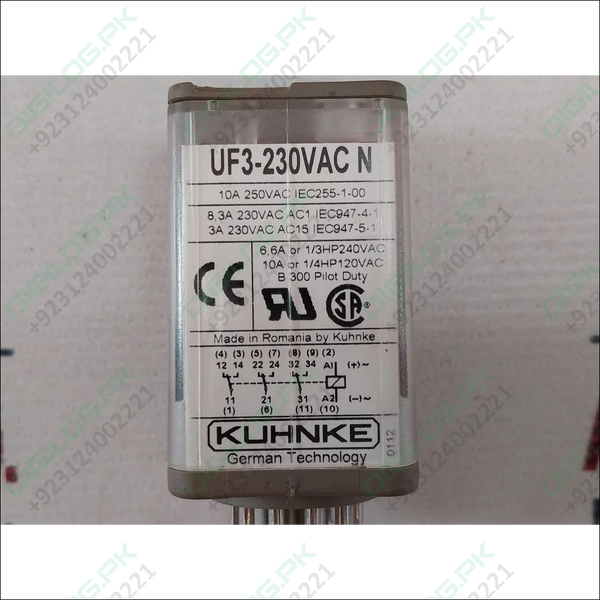 Kuhnke relays UF3B-24VDC N 24V