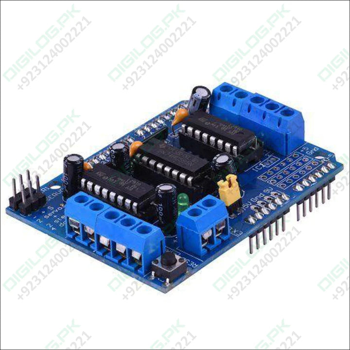 L293 L293d Motor Driver Module Arduino Shield In Pakistan