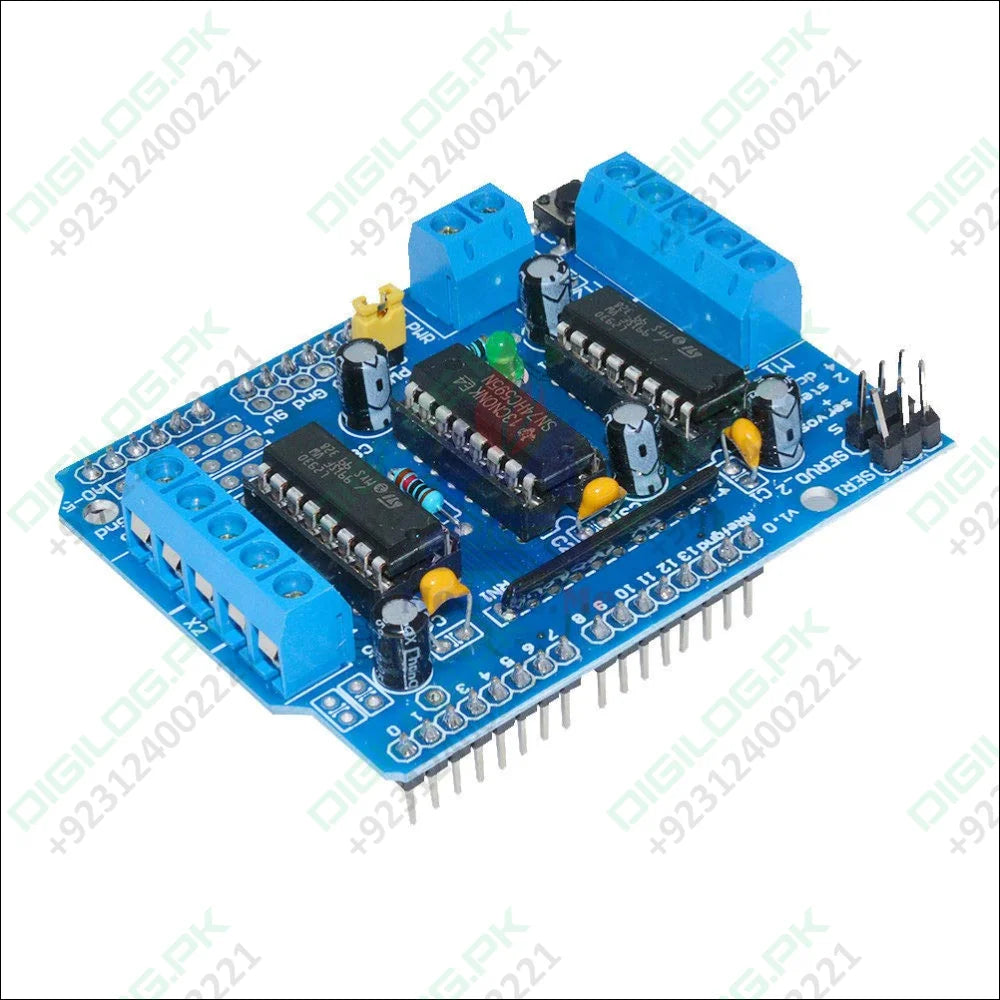 L293 L293d Motor Driver Module Arduino Shield In Pakistan