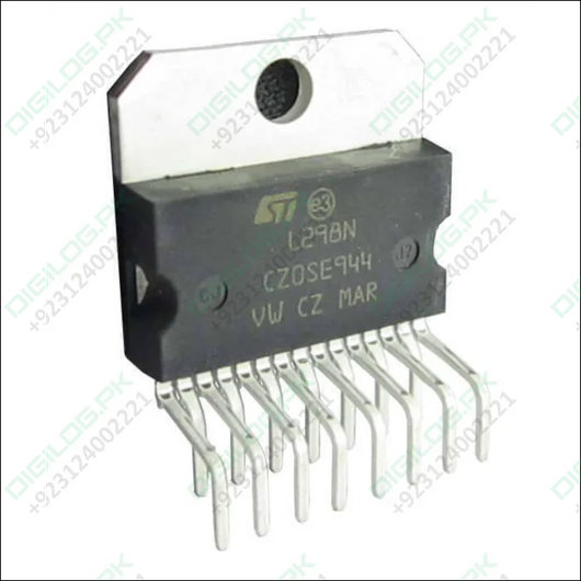 L298n Dual Motor Driver Ic