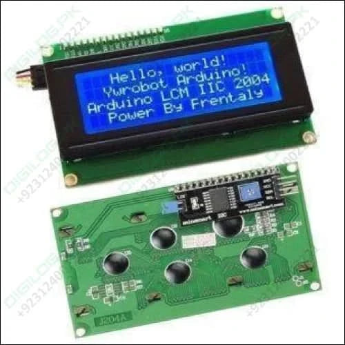 Lcd2004 Blue Parallel Lcd Display With Iic/i2c Interface