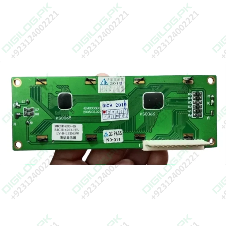 Stock Lot 16x2 Blue/Green Lcd in USED CONDITION