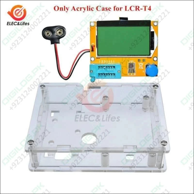 Lcr - t4 Acrylic Case Housing Shell For Mega328 Transistor