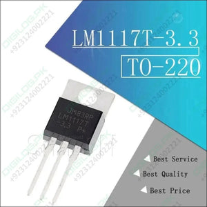 Ld1117v33 Ams1117 Lm1117 3.3v Regulator To220 Package