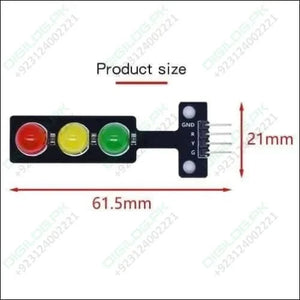 Led Traffic Light Module 5v Digital Signal Output Emitting