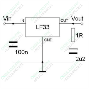 Lf33 3.3v Low Dropout Regulator