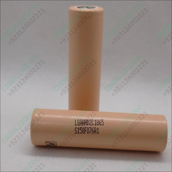 LGAAHD2C1865 3.7V 2100mAh High-Drain 18650 Li-ion Battery In Pakistan