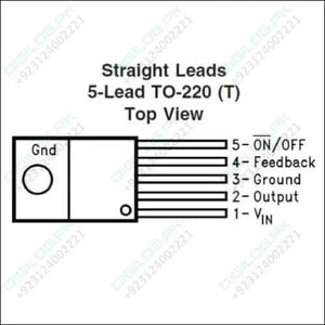 Dell Lm2576 Adjuatable Switching Regulator Ic In Pakistan