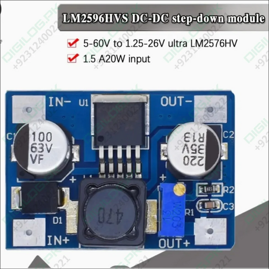 Lm2596hv Dc - dc Step - down Power Module