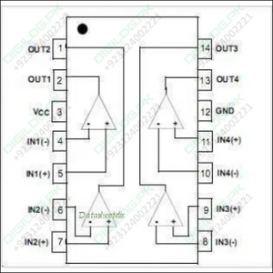 Differential Comparator IC LM2901N