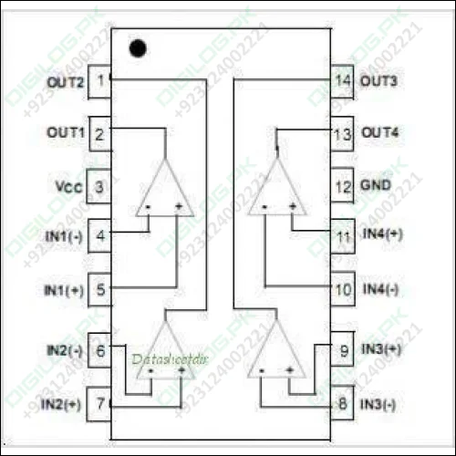 Differential Comparator IC LM2901N